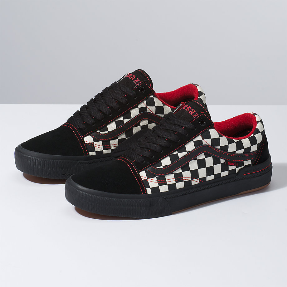 Vans Erkek Spor Ayakkabı Old Skool Pro BMX Siyah Türkiye | 98389-424